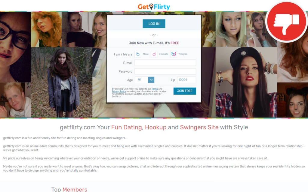 Testbericht GetFlirty.com Abzocke