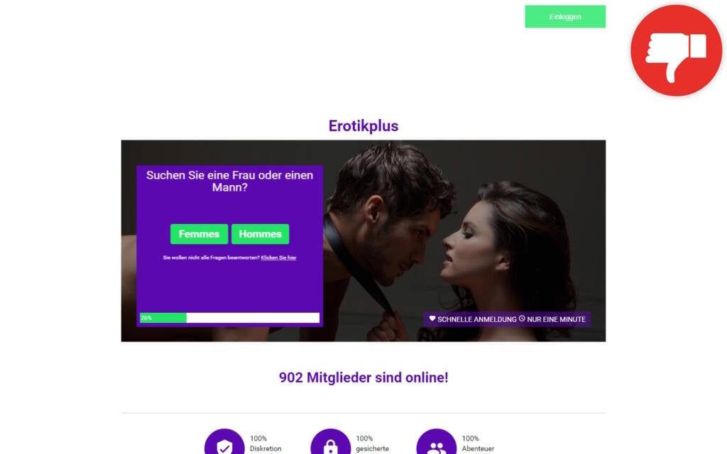 Testbericht ErotikPlus.ch Abzocke