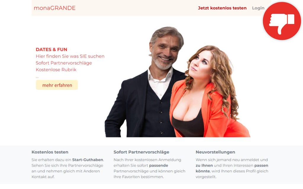 Testbericht MonaGrande.com Abzocke