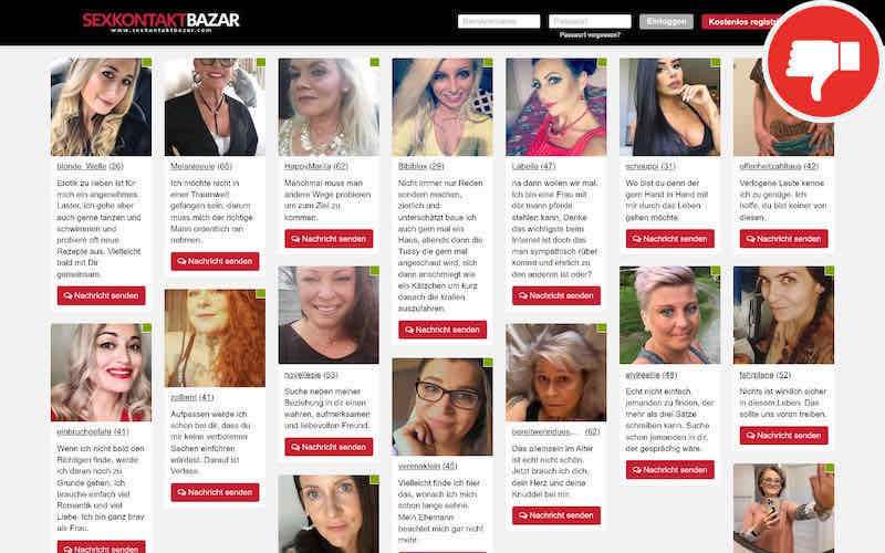 Testbericht SexKontaktBazar.com Abzocke