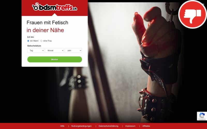 BDSM-Treffs.ch Erfahrungen Abzocke