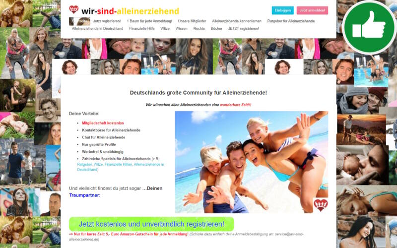 Testbericht Wir-Sind-Alleinerziehend.de Abzocke