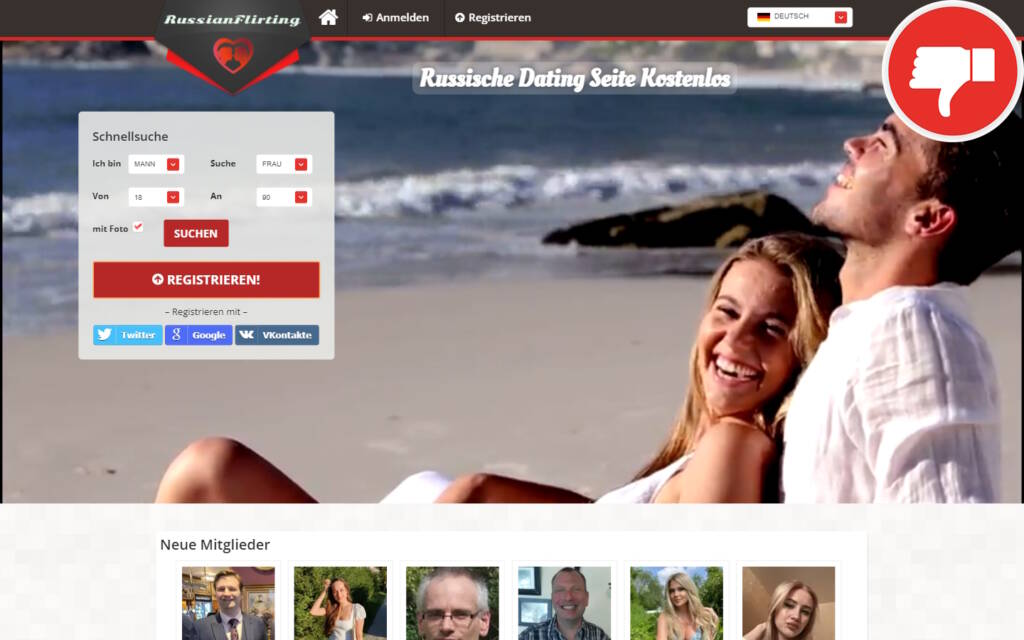 Testbericht RussianFlirting.com Abzocke