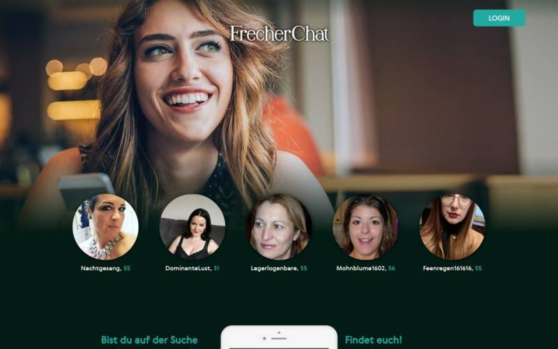 FrecherChat.com Startseite Testbericht