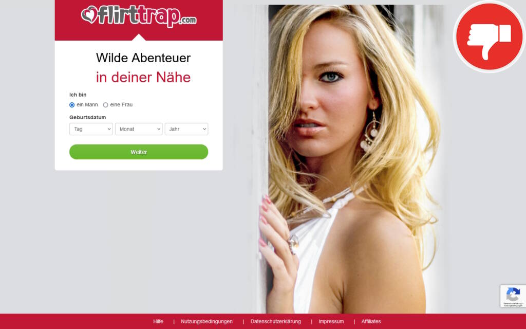 Testbericht FlirtTrap.com Abzocke