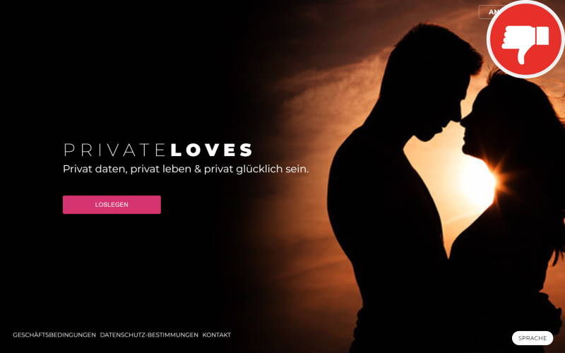 PrivateLoves.com Erfahrungen Abzocke