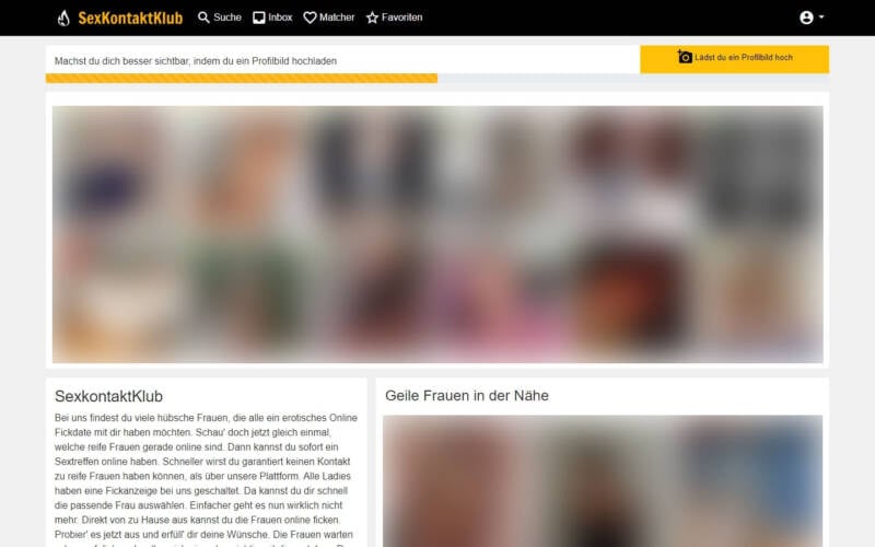 Testbericht SexKontaktKlub.com Mitgliederbereich