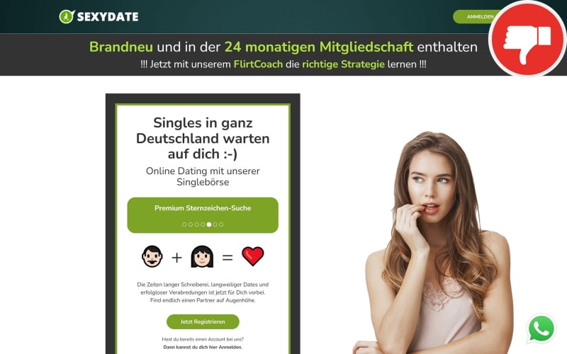 Sexy-Date.website Erfahrungen Abzocke