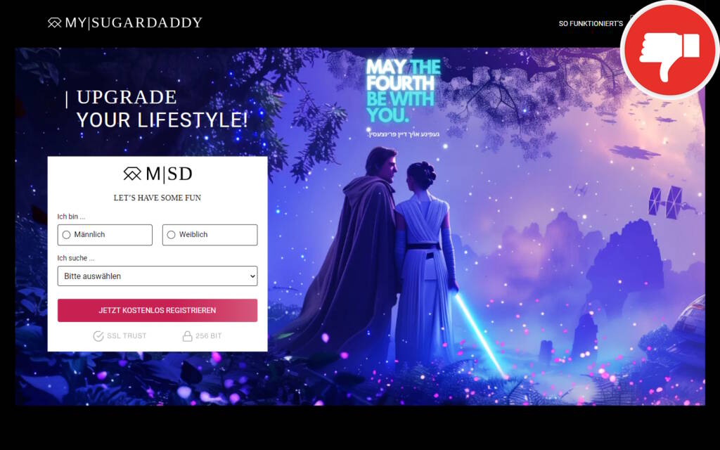 Testbericht MySugarDaddy.com Abzocke