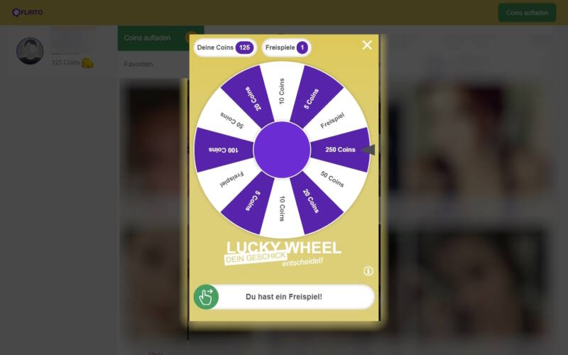 Flirto.com Besondere Funktion