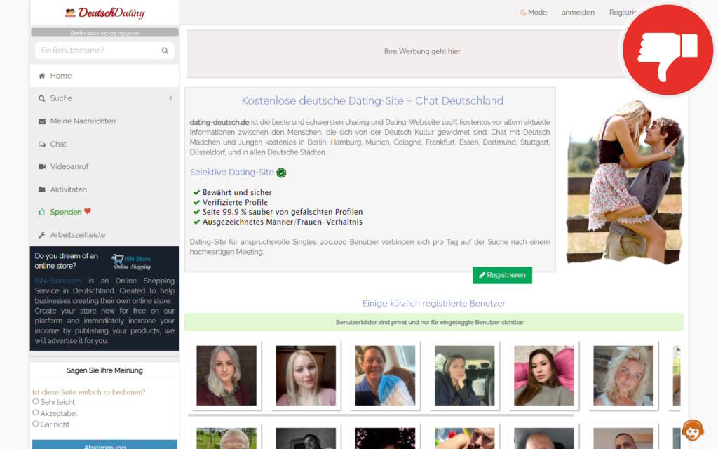 Testbericht Dating-Deutsch.de Abzocke