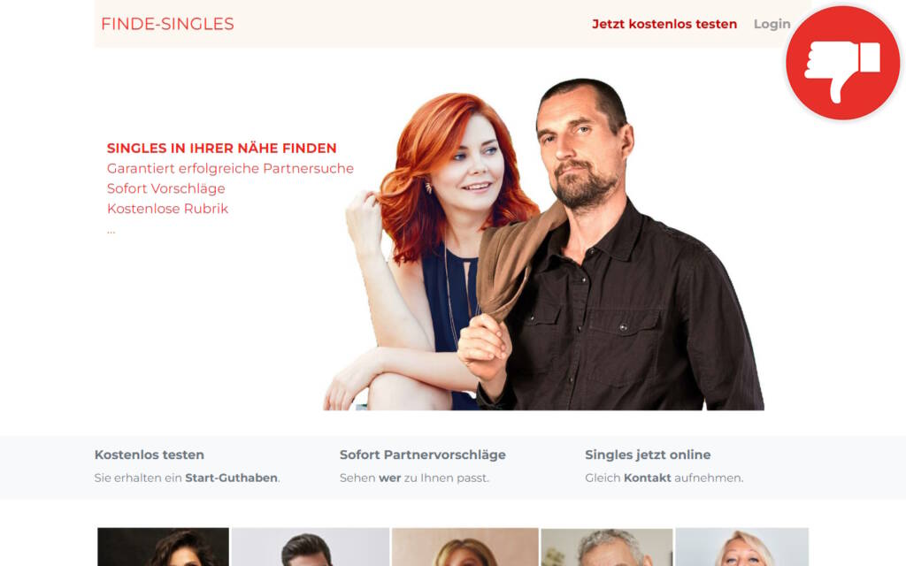 Testbericht Finde-Singles.com Abzocke