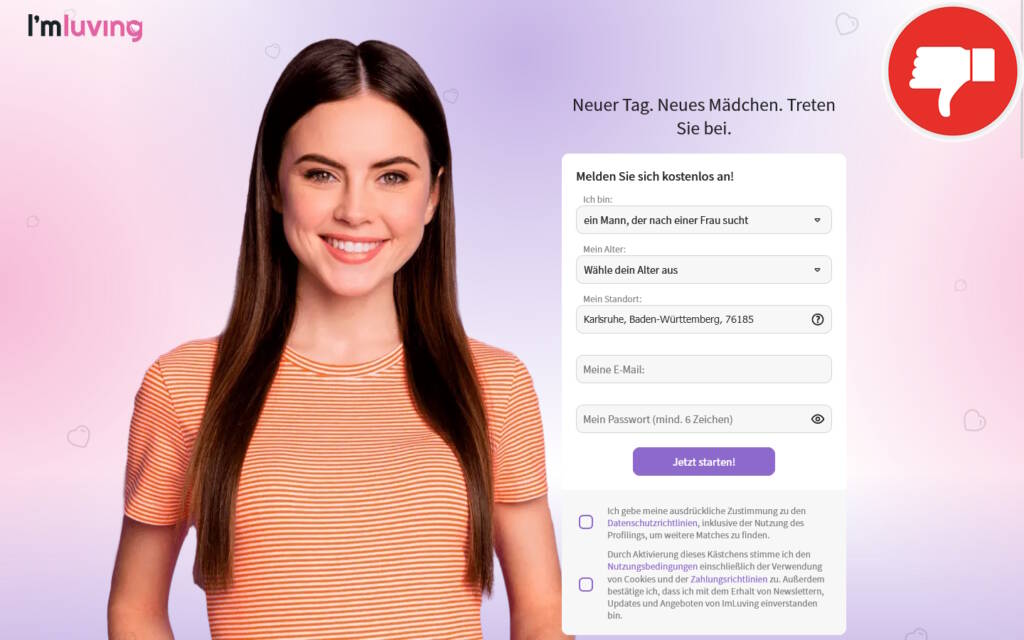 Testbericht ImLuving.com Abzocke