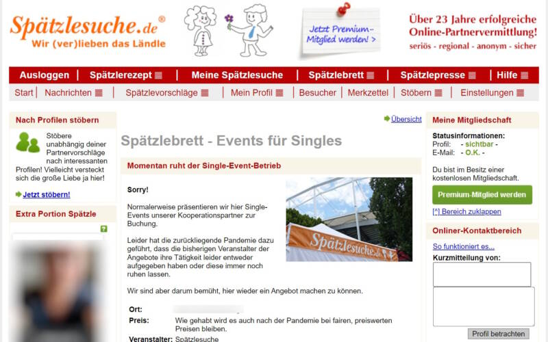 SpaetzleSuche.de Eventkalender