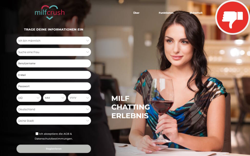 Testbericht Milf-Crush.com Abzocke