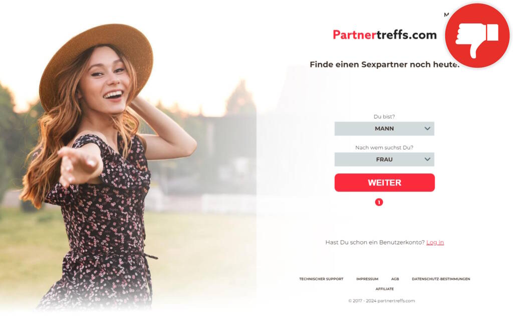 Testbericht PartnerTreffs.com Abzocke