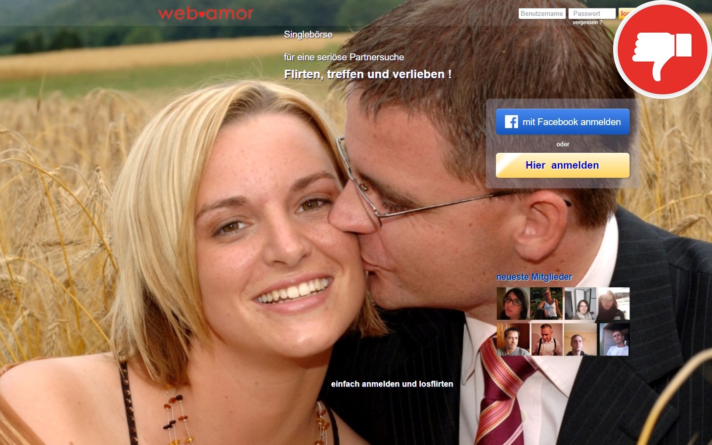 Web-Amor.de Testbericht 2024: Abzocke oder legitime Dating-Webseite ...