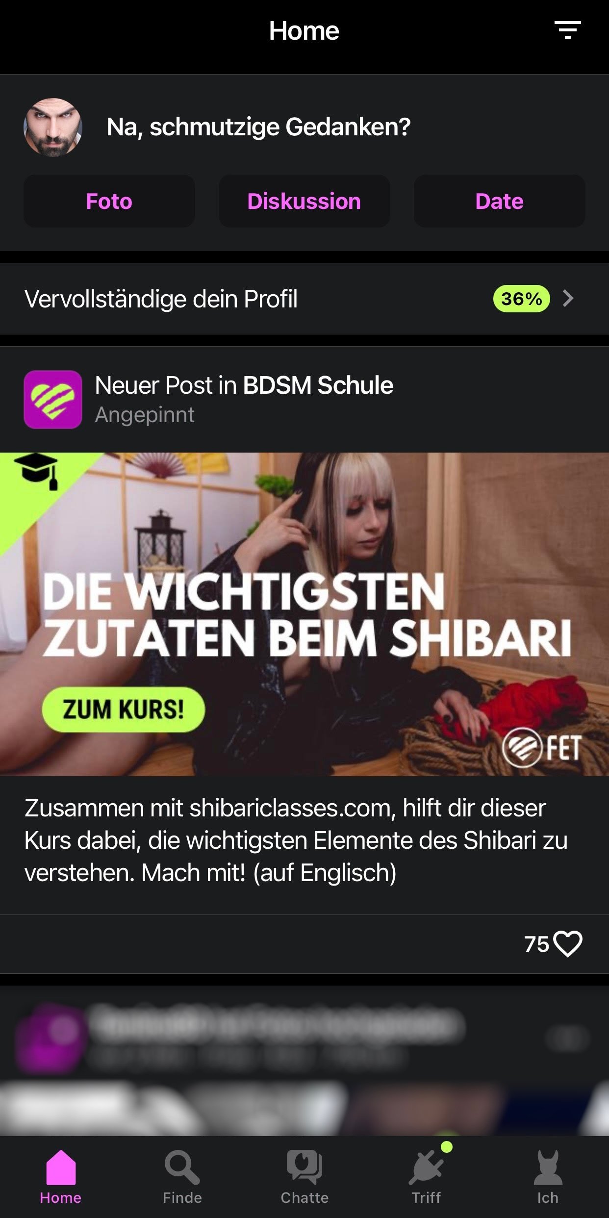 Testbericht Fetisch.de App