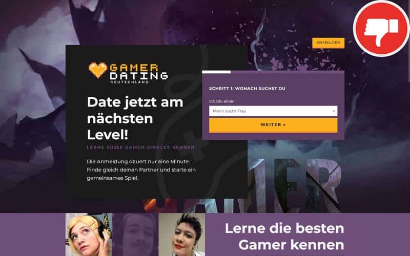 Gamer-Dating.com Erfahrungen Abzocke
