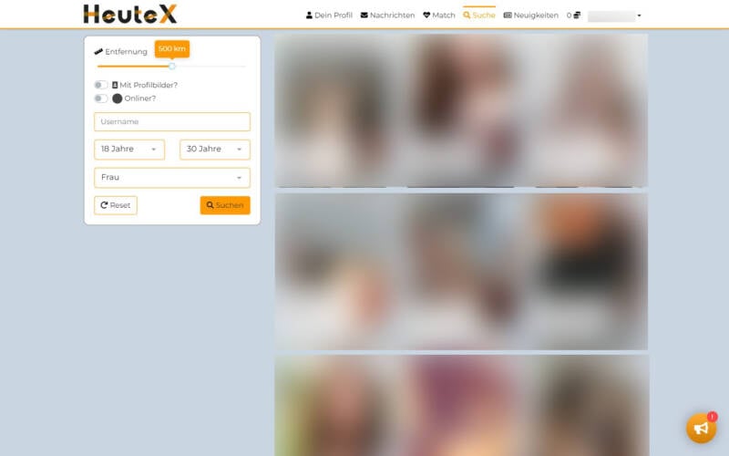 HeuteX.de Mitgliederbereich