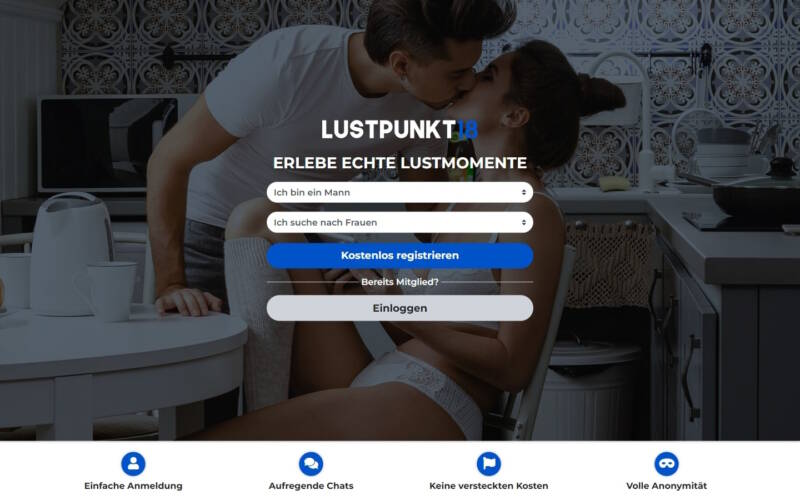 LustPunkt18.com Startseite Testbericht