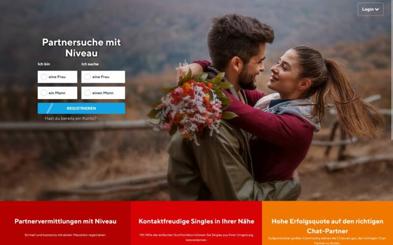 HiDates.de Startseite Testbericht