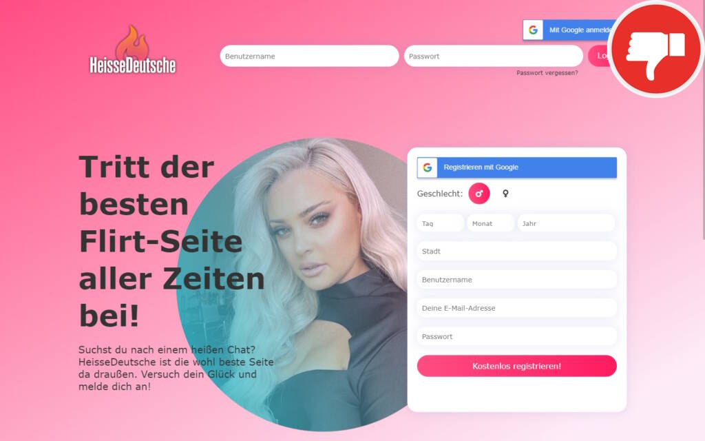 Testbericht HeisseDeutsche.com Abzocke