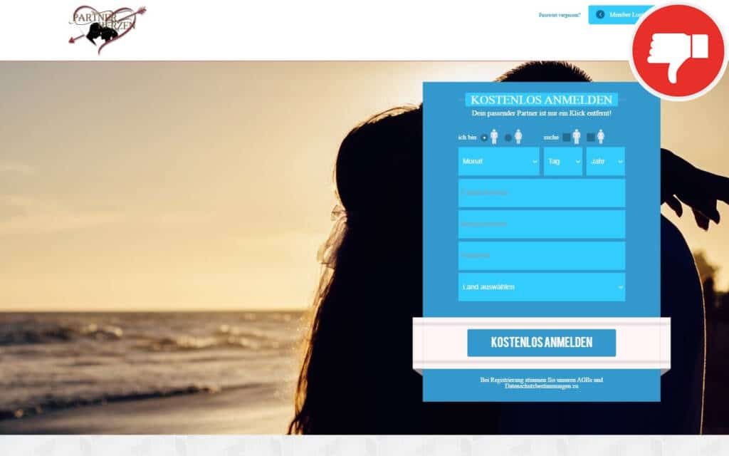 Testbericht PartnerHerzen.de Abzocke