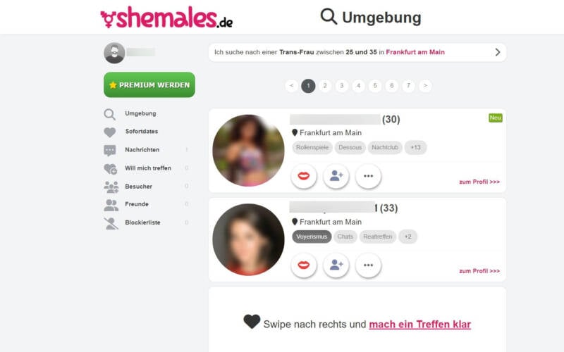 Shemales.de Mitgliederbereich