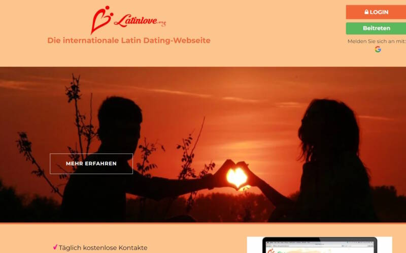 LatinLove.org Starseite Testbericht
