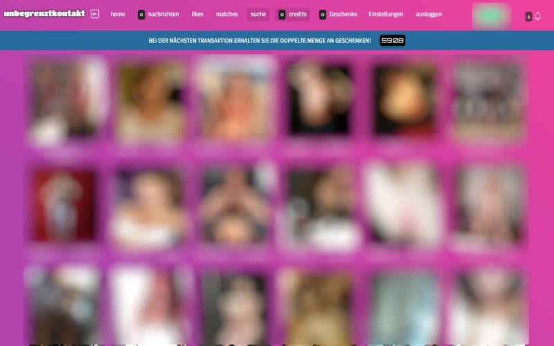 UnbegrenztKontakt.com Mitgliederbereich
