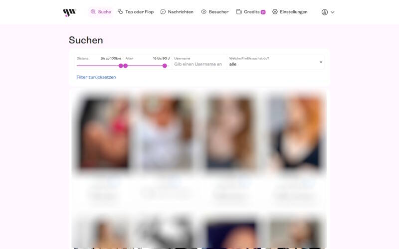 GeilUndWild.de Mitgliederbereich