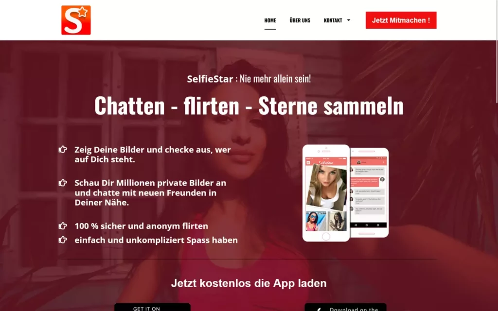 SelfieStar.tv Startseite