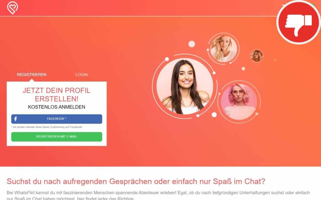 Testbericht WFlirt.online Abzocke