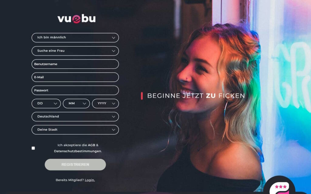 Vuebu.com Startseite Testberichte