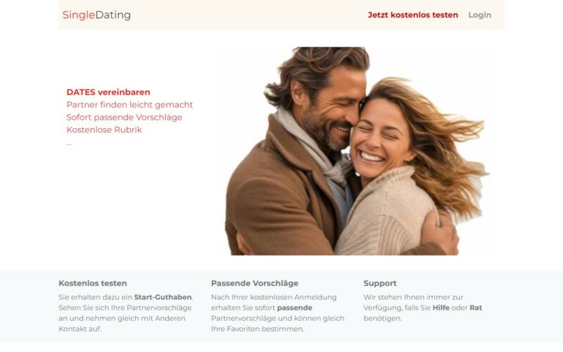 Single-Dating24.com Testbericht Startseite