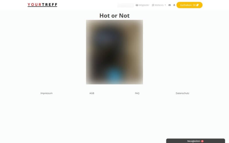 YourTreff.com Besondere Funktion