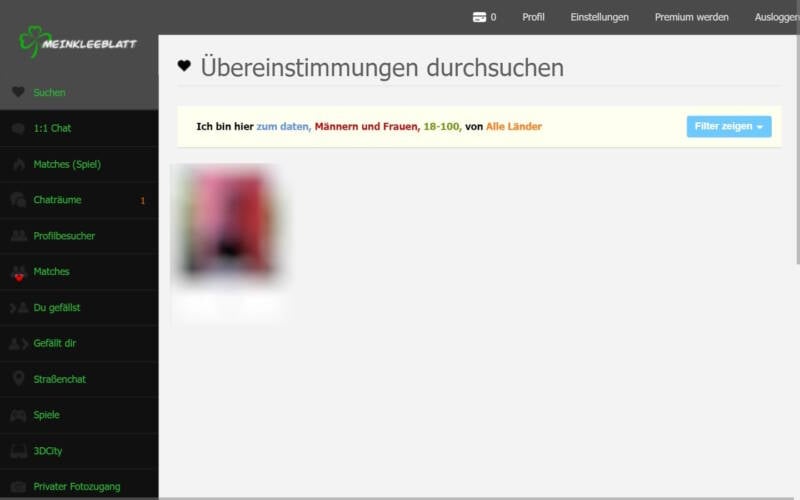 MeinKleeblatt.com Mitgliederbereich