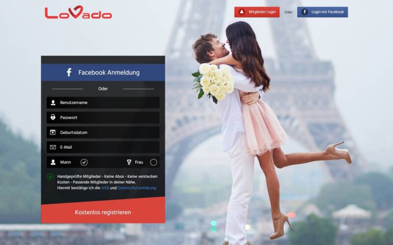 Lovado.net Starseite Testbericht