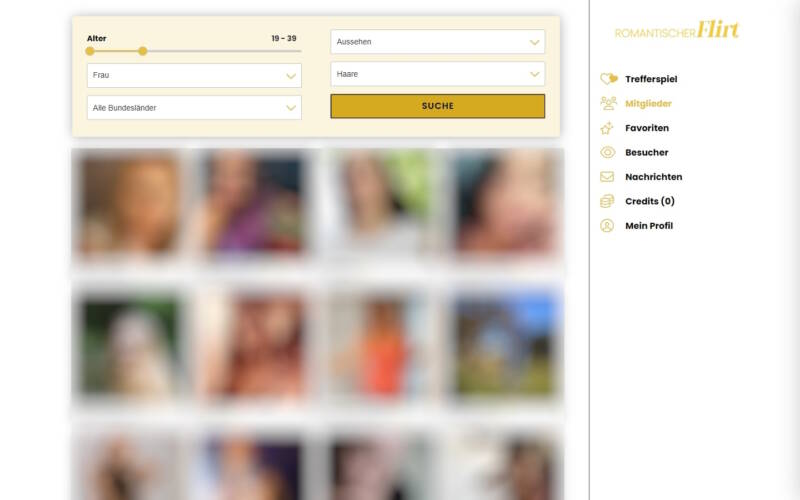 RomantischerFlirt.com Mitgliederbereichpng