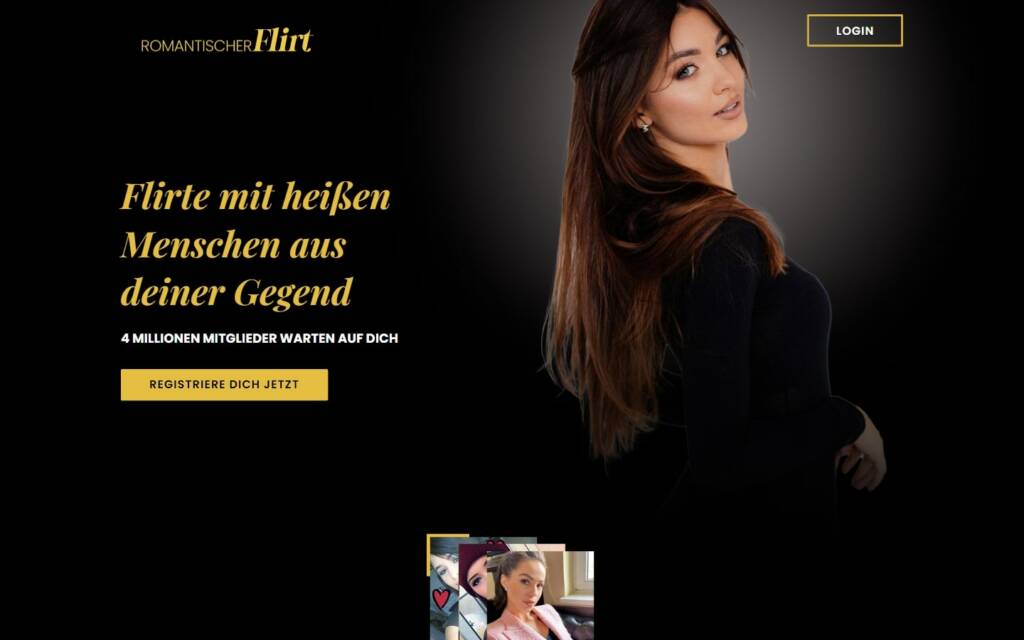 RomantischerFlirt.com Startseite Testbericht