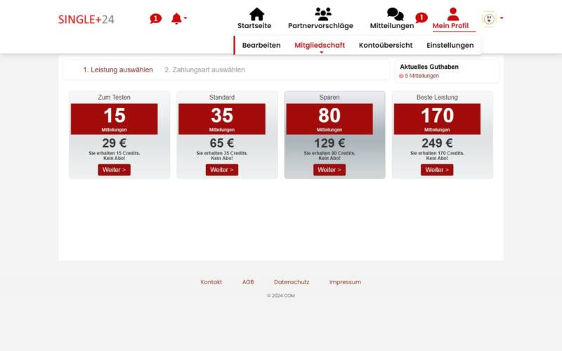 Testbericht SinglePlus24.com Kosten