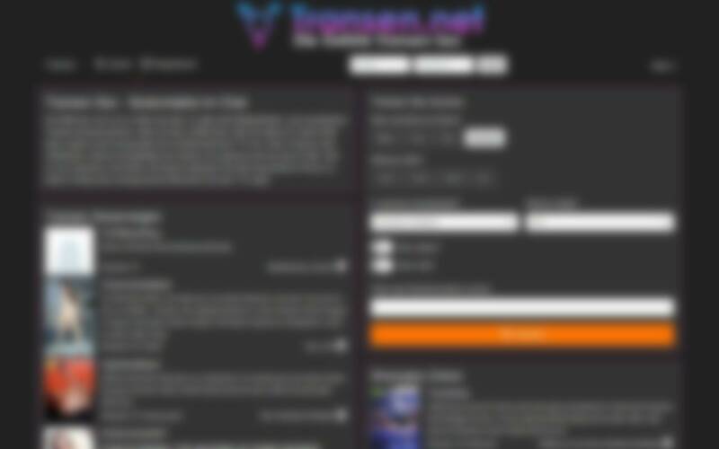 Transen.net Startseite Testbericht