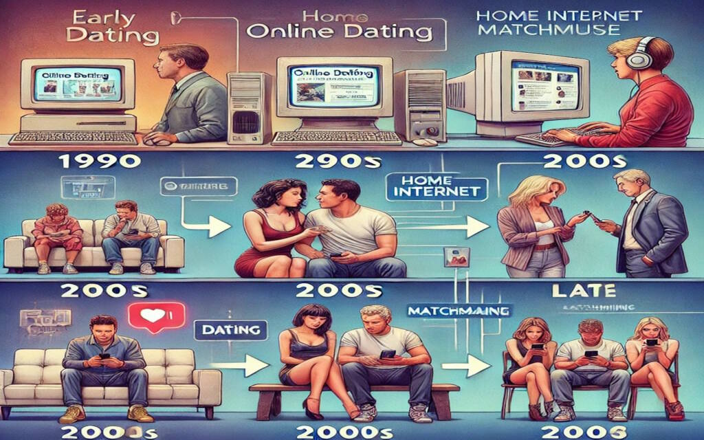 Die Geschichte des Online-Datings – eine chronologische Einordnung