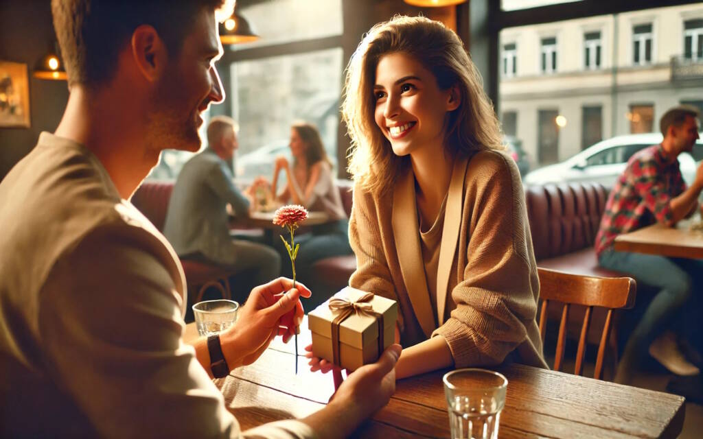 Geschenke beim Date – was dafür und dagegen spricht