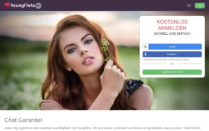 Eindrücke der YoungFlirts.com Plattform: Die Datingseite in der Analyse