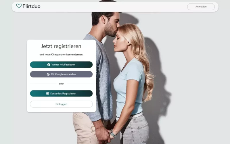 FlirtDuo.de Startseite Testbericht
