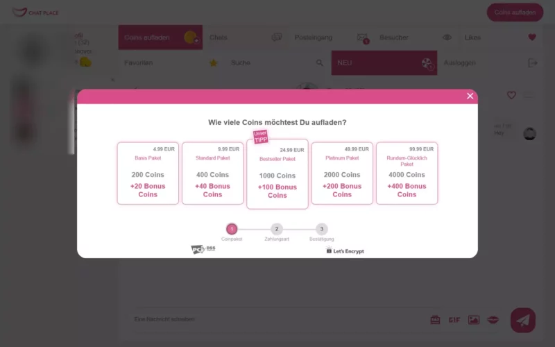 ChatPlace.com Kosten