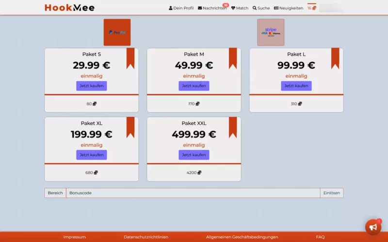 HookMee.de Kosten