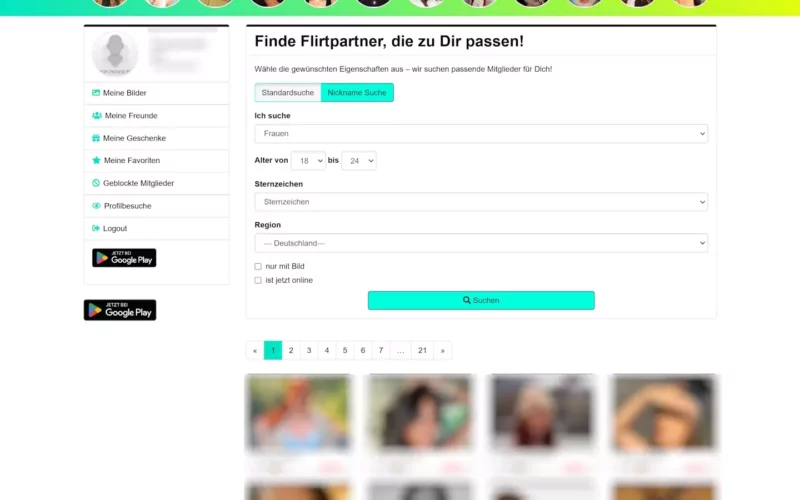 MinuMee.de Mitgliederbereich